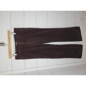 Eddie Bauer size 8 brown corduroy pants